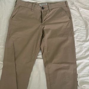Express skinny fit chinos, 28x30, khaki
